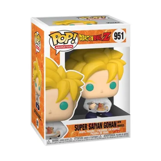 FUNKO POP ANIMATION: DRAGON BALL Z - GOHAN W/NOODLES-1