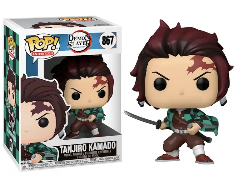 FUNKO POP ANIMATION: DEMON SLAYER - TANJIRO KAMADO-1