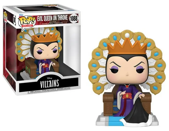 FUNKO POP DELUXE: VILLAINS - EVIL QUEEN ON THRONE-1