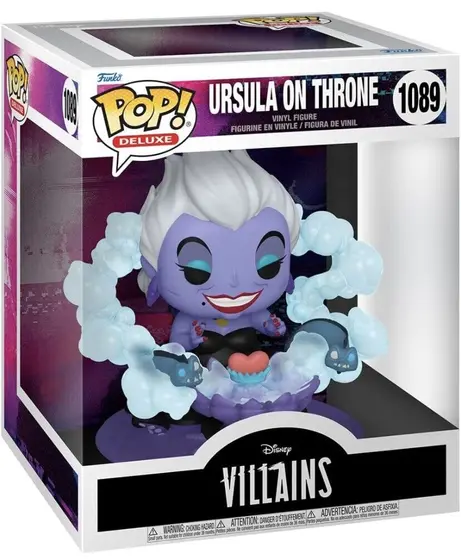 FUNKO POP DELUXE: VILLAINS - URSULA ON THRONE-2