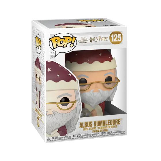 FUNKO POP HARRY POTTER: HOLIDAY - DUMBLEDORE-1