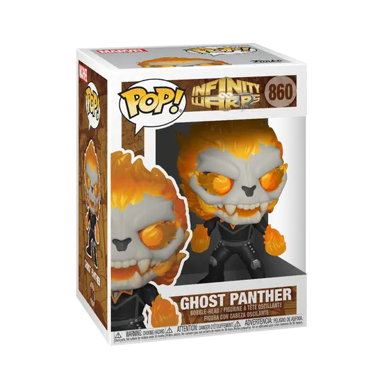 FUNKO POP: MARVEL - INFINITY WARPS - GHOST PANTHER-2