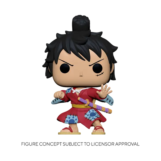 FUNKO POP ANIMATION: ONE PIECE - LUFFY IN KIMONO-0