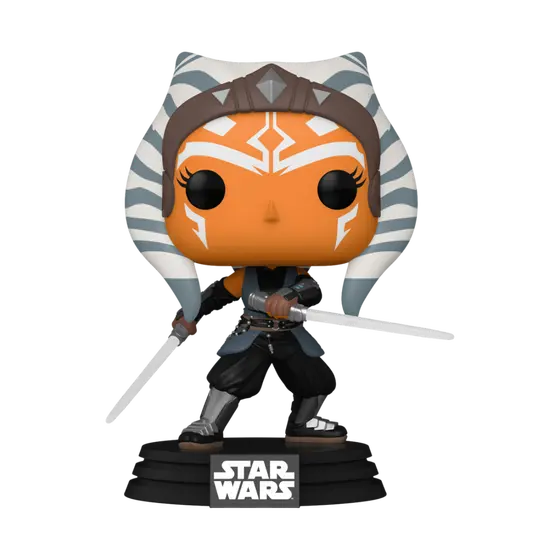 FUNKO POP STAR WARS: MANDALORIAN - AHSOKA W/ SABERS-1