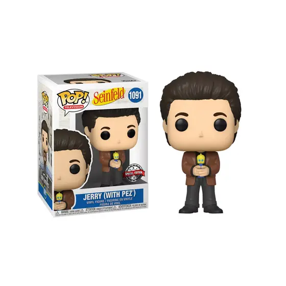 FUNKO POP TV: SEINFELD - JERRY (WITH PEZ)(EXCL.)-1