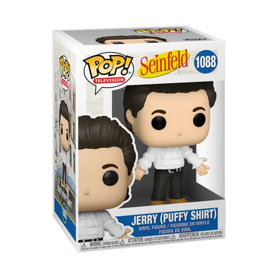 FUNKO POP TV: SEINFELD - JERRY W/PUFFY SHIRT-1