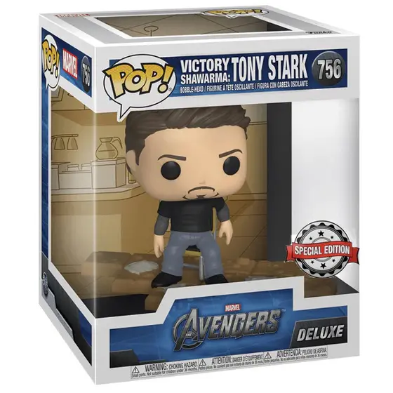 FUNKO POP DELUXE: MARVEL - AVENGERS - TONY STARK (EXC)-1
