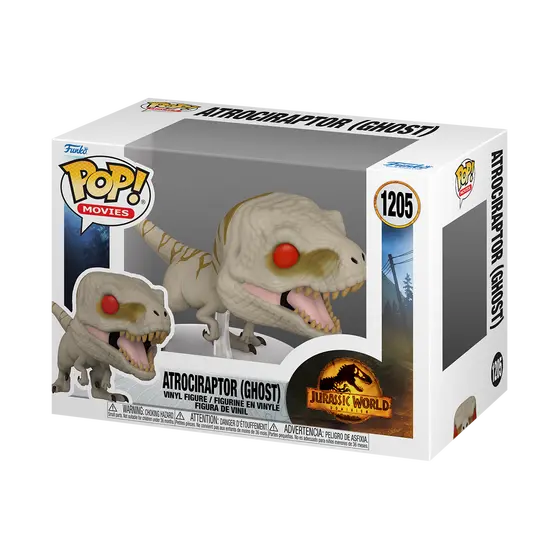 FUNKO POP MOVIES: JURASSIC WORLD 3 - GHOST-0