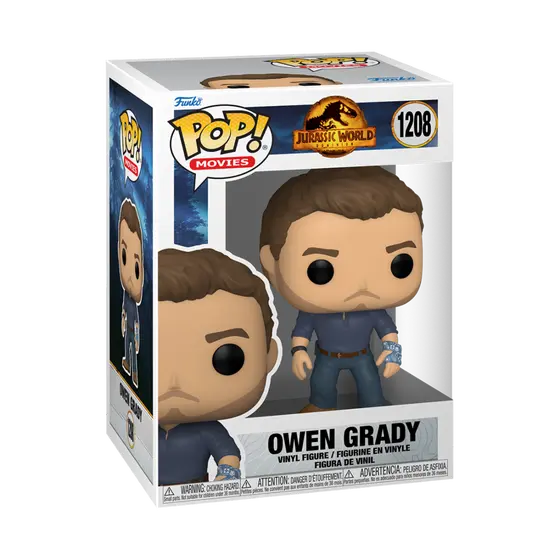 FUNKO POP MOVIES: JURASSIC WORLD 3 - OWEN GRADY-0