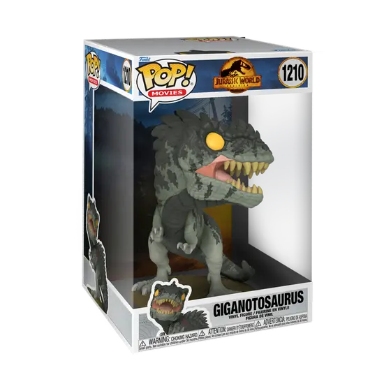 FUNKO POP JUMBO: JURASSIC WORLD 3 - GIGANOTOSAURUS-0