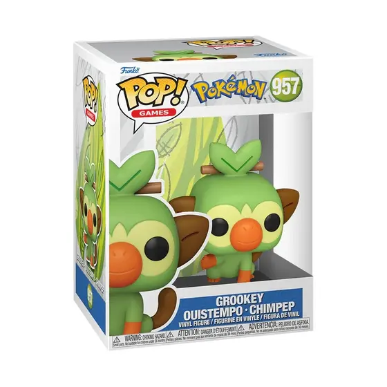 FUNKO POP GAMES: POKEMON - GROOKEY-1