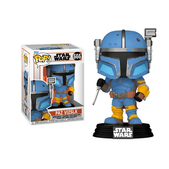 FUNKO POP STAR WARS: THE MANDALORIAN - PAZ VIZSLA-1