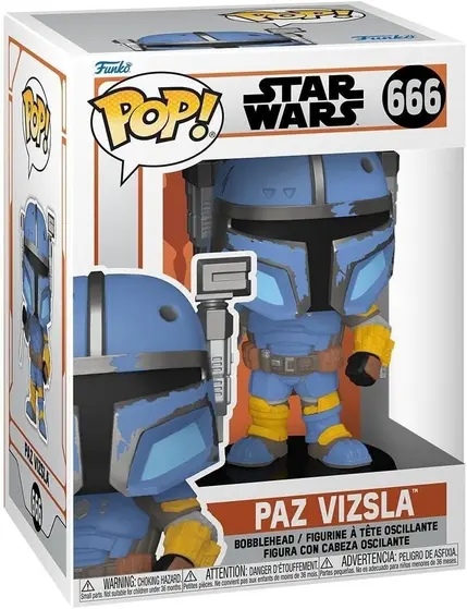 FUNKO POP STAR WARS: THE MANDALORIAN - PAZ VIZSLA-2