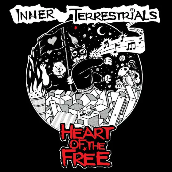 INNER TERRESTRIALS Heart of the Free LP-0