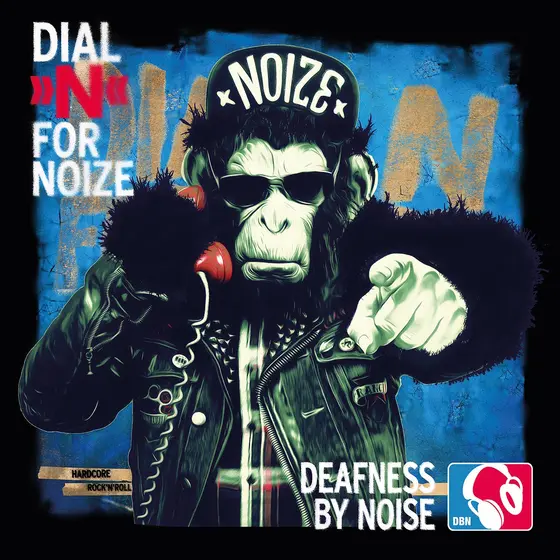 DEAFNESS BY NOISE Dial »N« for Noize (Transparent Blue) LP-0