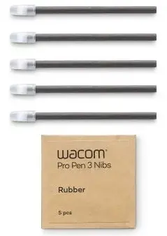 Pen Nibs Rubber for Wacom Pro Pen 3 (5 pack)-0