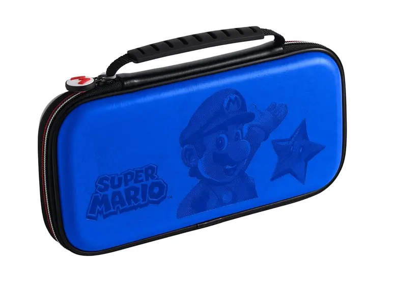 BIGBEN NINTENDO SWITCH TRAVEL CASE MARIO BLUE NNS46BL-1