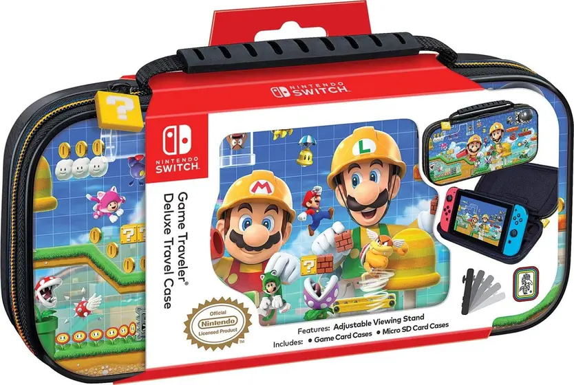 BIGBEN NINTENDO SWITCH TRAVEL CASE MARIO MAKER-1