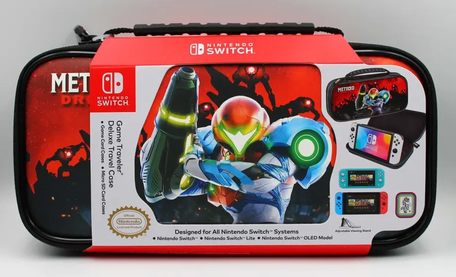 BIGBEN NINTENDO SWITCH DELUXE TRAVEL CASE METROID DROID-3
