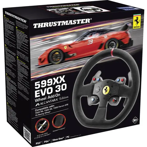 THRUSTMASTER 599XX EVO 30 FERRARI ALCANTRA WHEEL ADD-ON-3