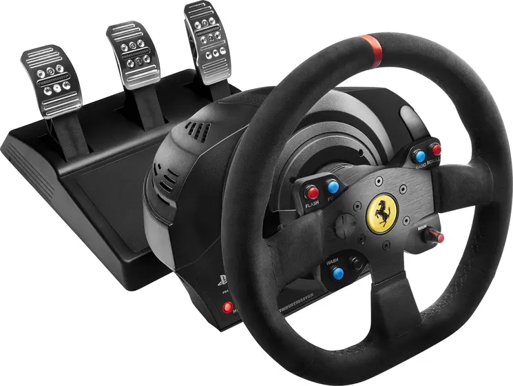 THRUSTMASTER T300 FERRARI INTEGRAL RACING WHEEL ALCANTARA EDITION-0