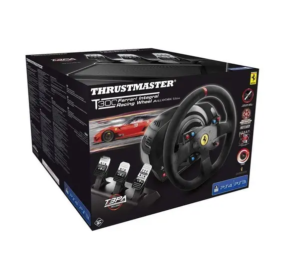 THRUSTMASTER T300 FERRARI INTEGRAL RACING WHEEL ALCANTARA EDITION-4