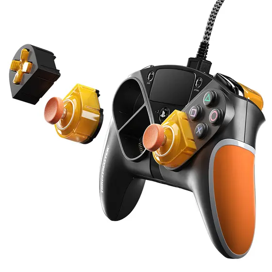 THRUSTMASTER ESWAP X LED ORANGE CRYSTAL PACK WW VERSION-1