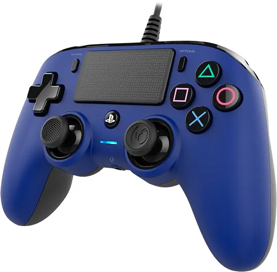 NACON PS4 WIRED COMPACT CONTROLLER BLUE-1