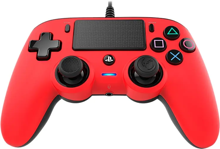 NACON PS4 WIRED COMPACT CONTROLLER RED-2