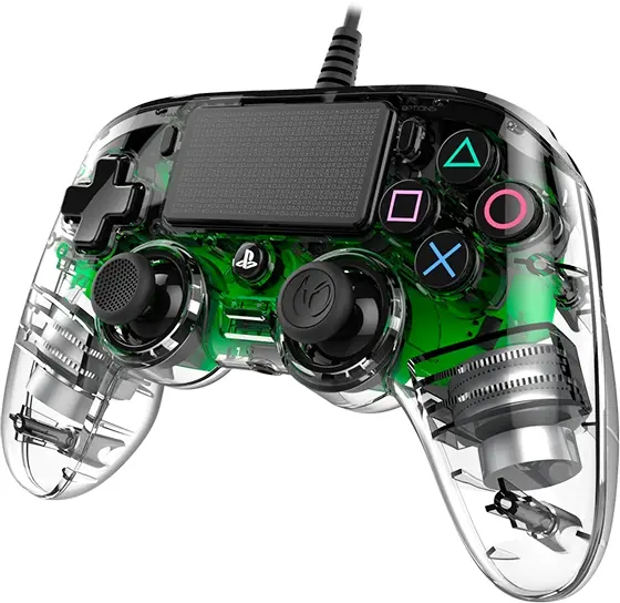 NACON PS4 WIRED ILLUMINATED COMPACT CONTROLLER GREEN-4