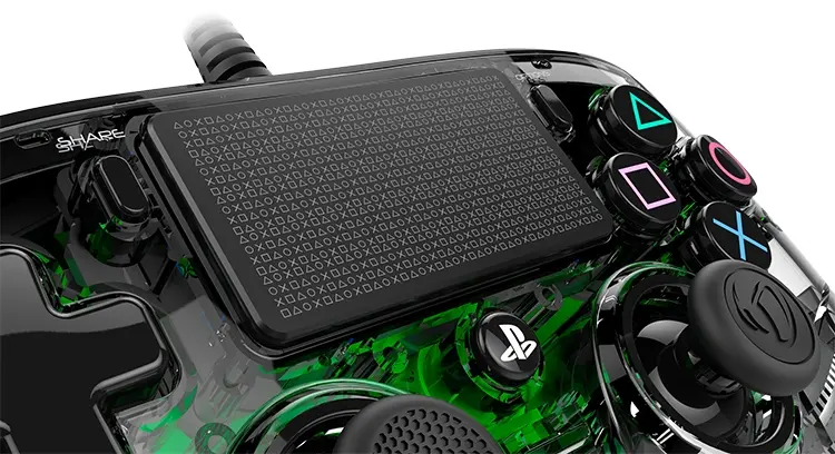NACON PS4 WIRED ILLUMINATED COMPACT CONTROLLER GREEN-5