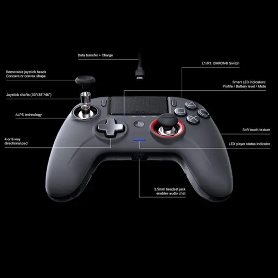 NACON PS4 REVOLUTION UNLIMITED PRO CONTROLLER BLACK-2