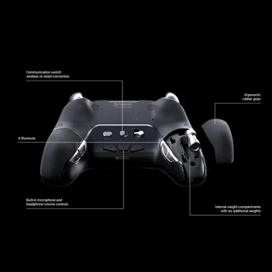 NACON PS4 REVOLUTION UNLIMITED PRO CONTROLLER BLACK-3