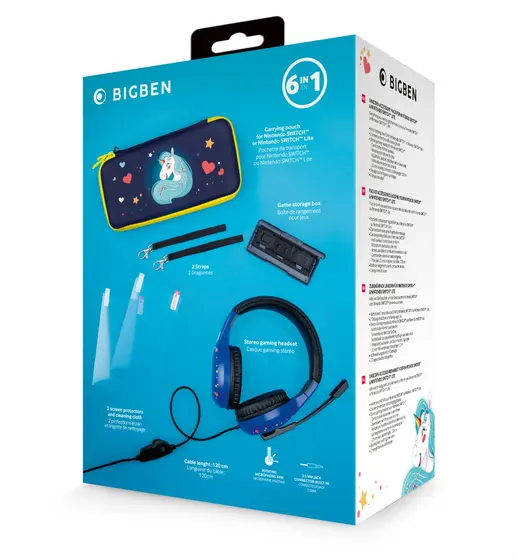 NACON 6 IN 1 UNICORN PACK FOR NINTENDO SWITCH & SWITCH LITE-5