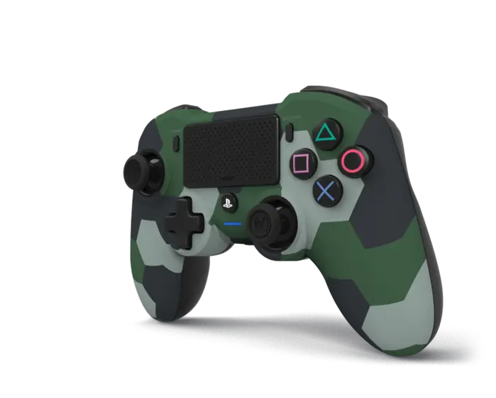 NACON PS4 ASYMMETRIC WIRELESS CONTROLLER GREEN CAMO-1