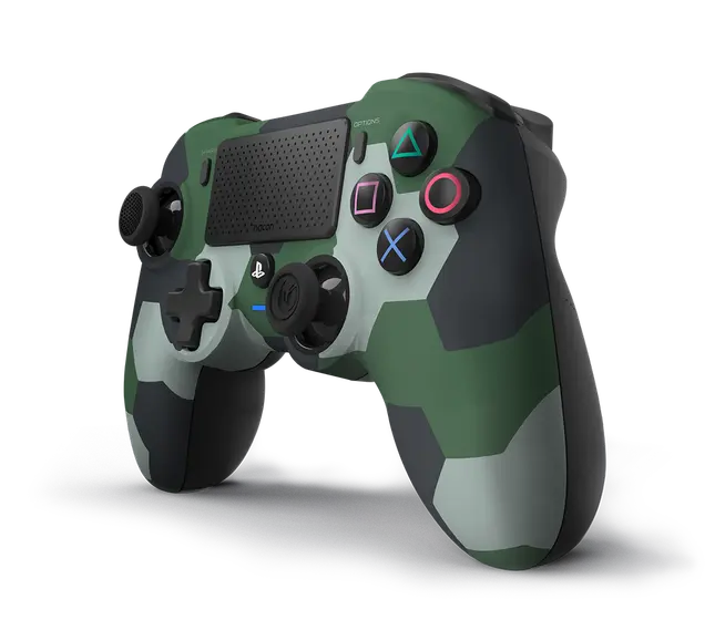NACON PS4 ASYMMETRIC WIRELESS CONTROLLER GREEN CAMO-5