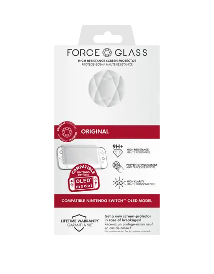 BIGBEN FORCE GLASS SCREEN PROTECTOR FOR NINTENDO SWITCH OLED-0