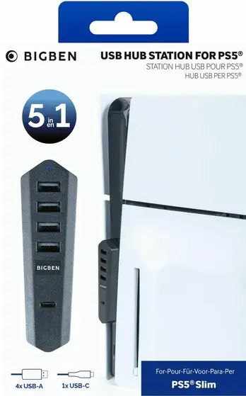 NACON PS5 SLIM USB HUB-3