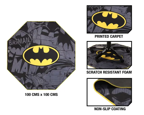 SUBSONIC GAMING FLOOR MAT BATMAN-2