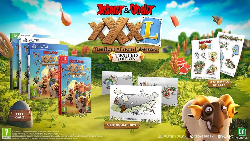 Asterix & Obelix XXXL: The Ram From Hibernia - Limited Edition (Playstation 5)-1