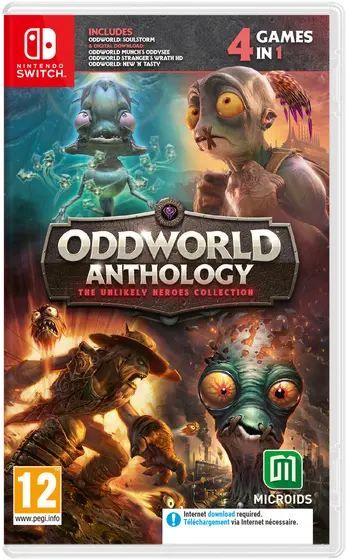 Oddworld Anthology: The Unlikely Heroes Collection (Nintendo Switch)-0
