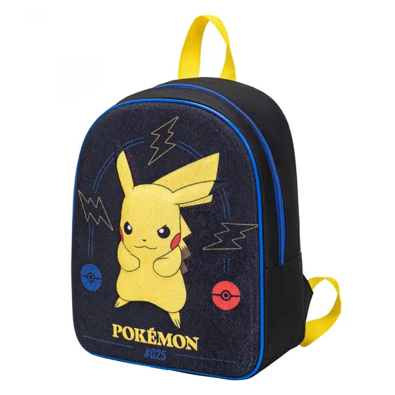 POKEMON - PIKACHU - JUNIOR BACKPACK 32CM BLACK-1