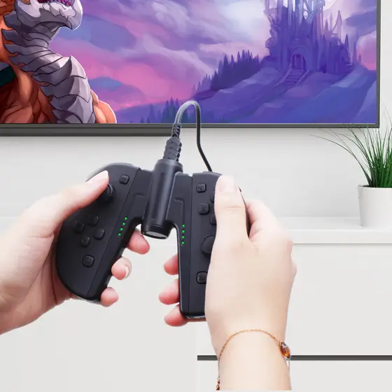 F&G JOY-CONS CHARGING BASE 2 GRIP WITH 2.5M CABLE-3