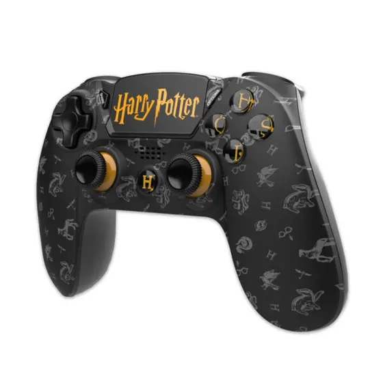 F&G HARRY POTTER - WIRELESS PS4 CONTROLLER - GRYFFINDOR - BLACK-1