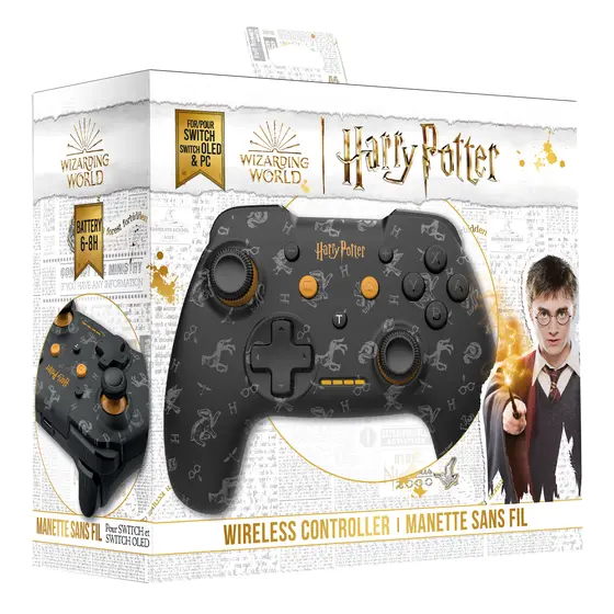 F&G HARRY POTTER - WIRELESS SWITCH CONTROLLER - GRYFFINDOR - BLACK-3
