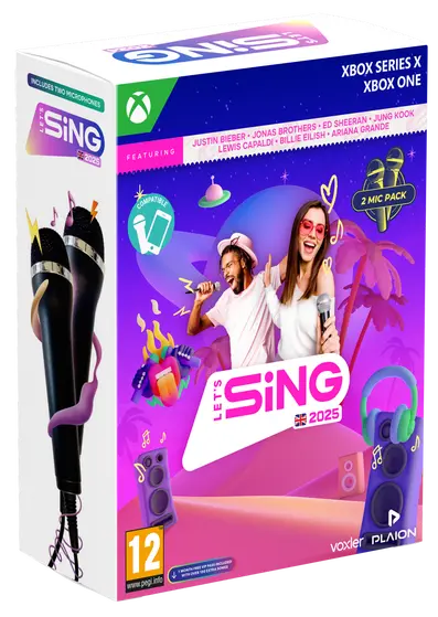 Let's Sing 2025 - Double Mic Bundle (XBOX)-0