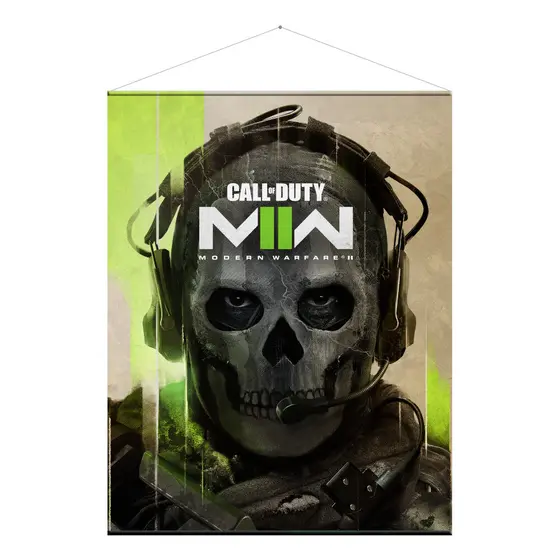 GAYA CALL OF DUTY MWII CANVAS POSTER (GHOST)-0