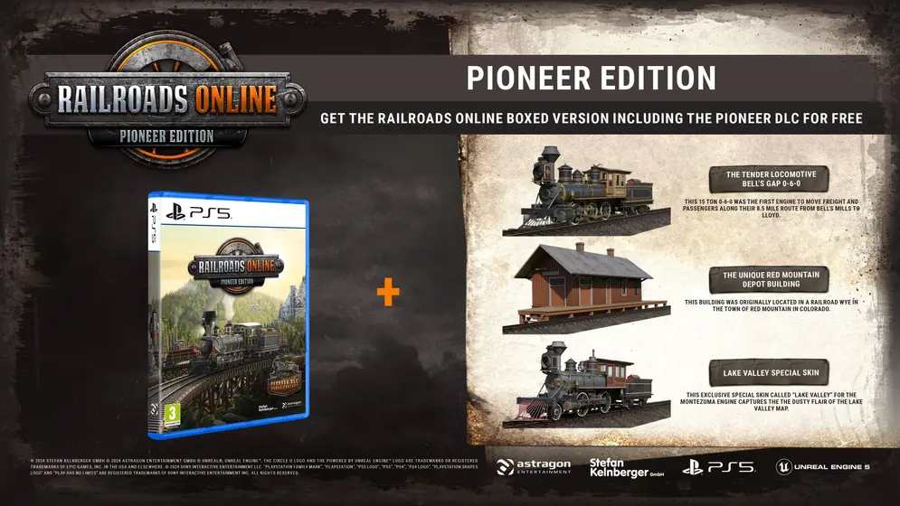 Railroads Online - Pioneer Edition (Playstation 5)-1