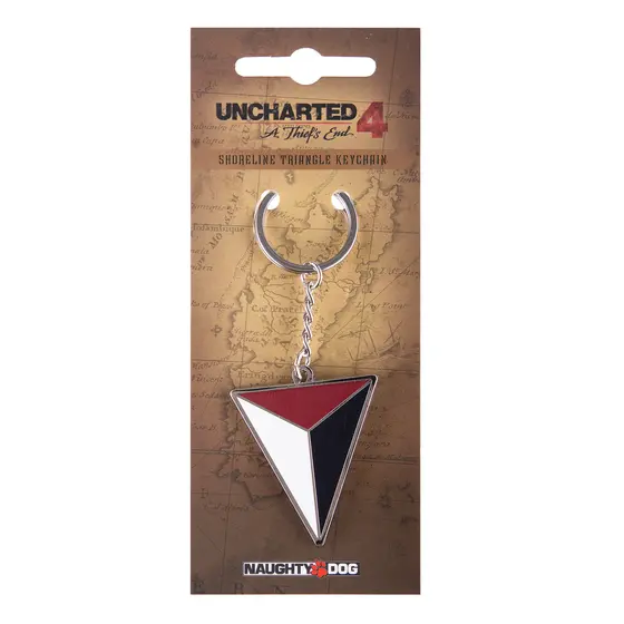 GAYA Uncharted 4 shoreline triangle keychain-0