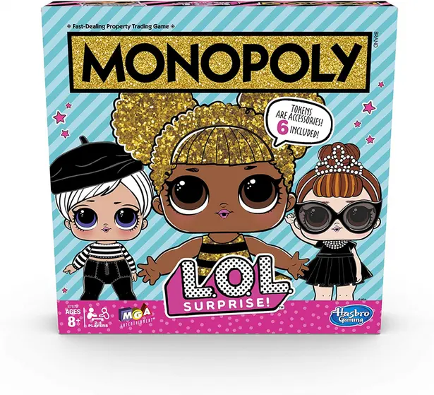 HASBRO GAMING- MONOPOLY LOL SURPRISE EDITION BOARD GAME-1